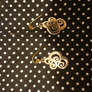 Scroll earrings